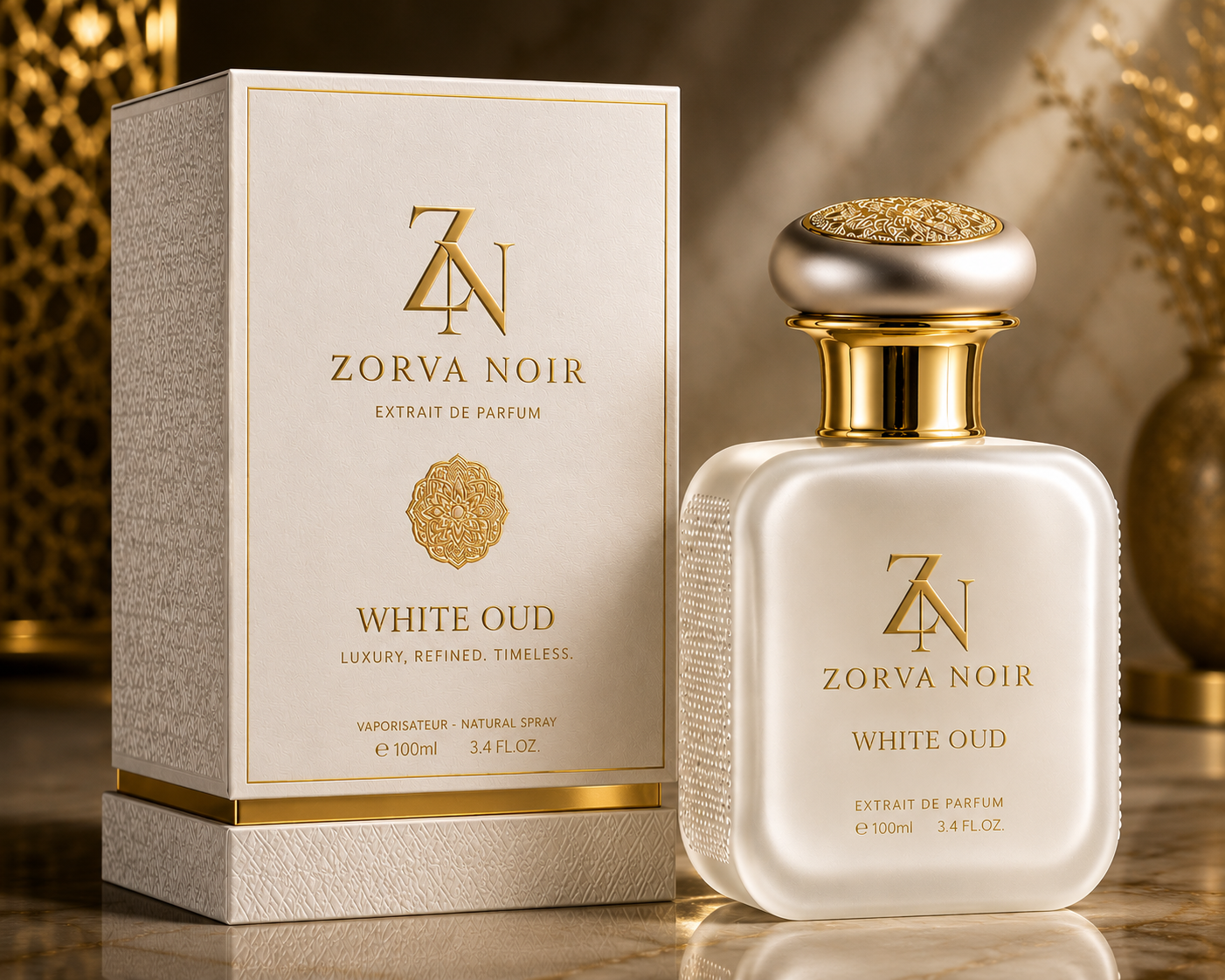 Zorva Noir White Oud