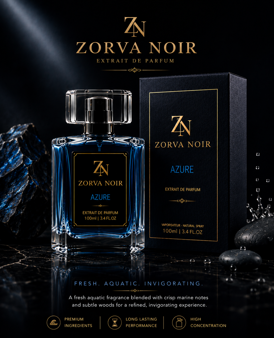 Zorva Noir Azure