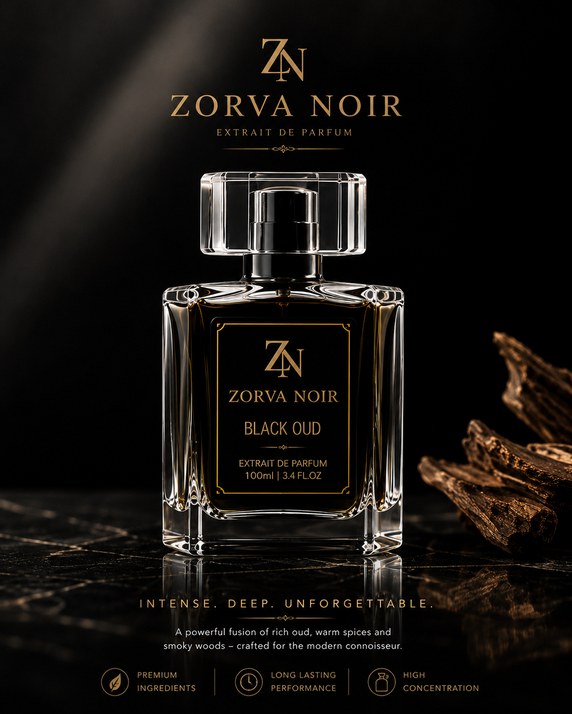 ZORVA NOIR BLACK OUD - Image 2